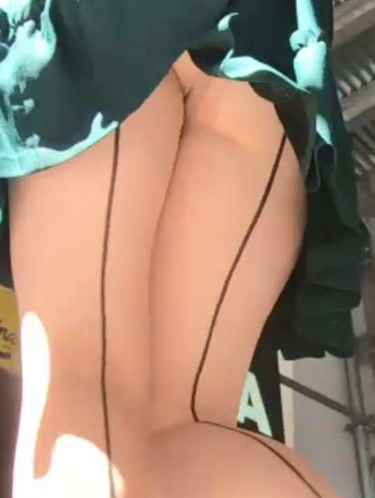 Sexy Lingerie Girl Upskirt