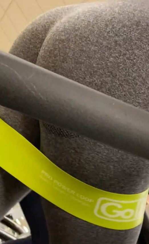 Busted By Gym Girl In Leggings