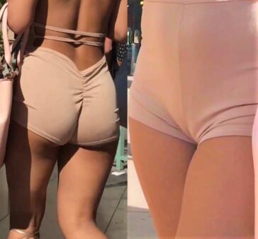 Candid Booty Hot Girl and Cameltoe