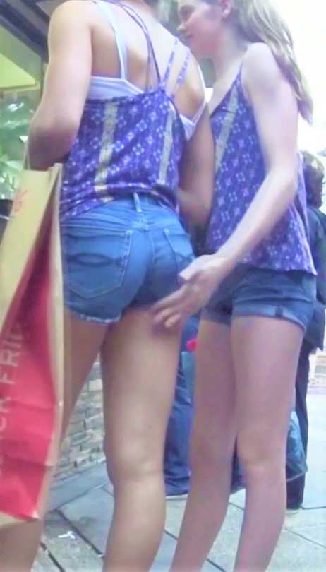 Firm Ass Teen In Shorts