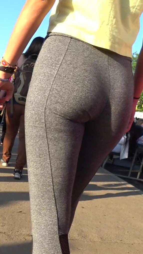 Fit Girl Grey Spandex Leggings