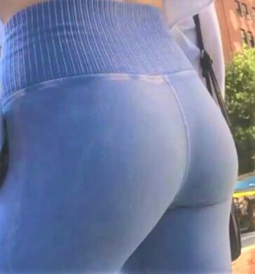 Busted By This Teen Goddess In Leggings