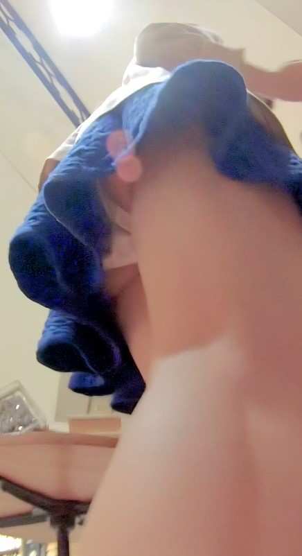 Shop Assistant Upskirt