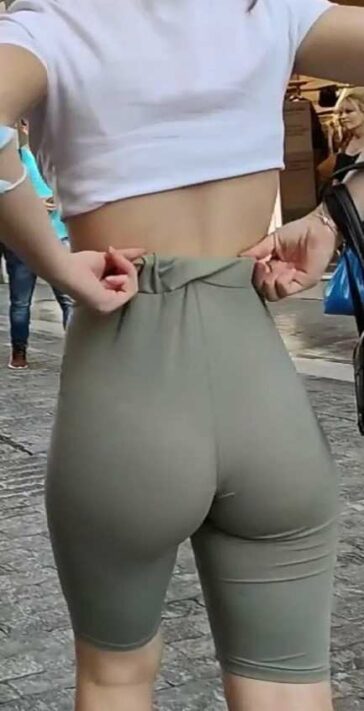 Pull Up Her Leggings For Us