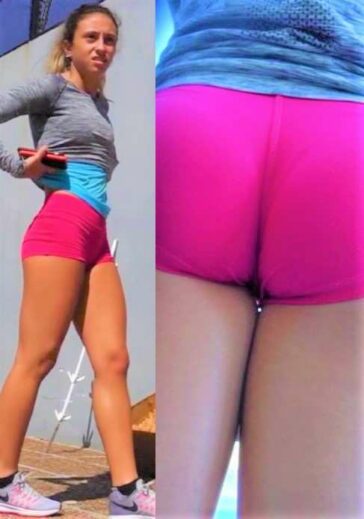 Spandex Shorts Teen Goddess Part1