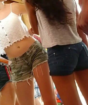 Amusement Park Young Teens