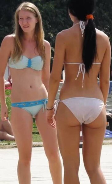 Bikini and Thong Pool Compilation