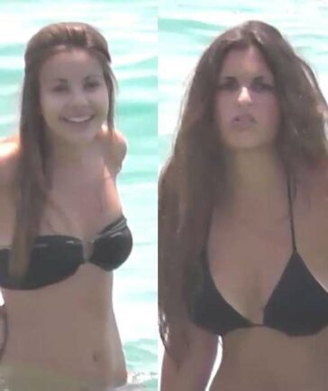 Busted Hard By Two Bikini Girls