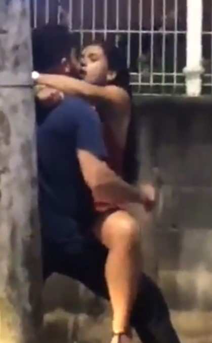 Caught Couples Having Sex In The Street Compilation