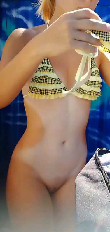 Beach Cabin Voyeur Part19