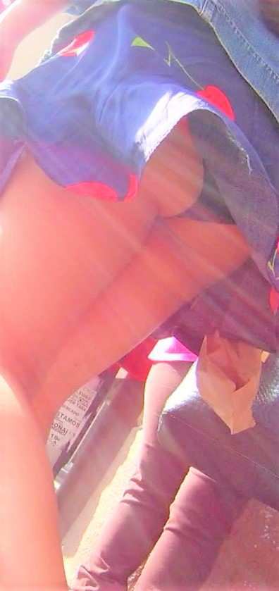 Black Panties Upskirt