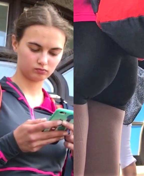 Black Spandex Shorts Teen