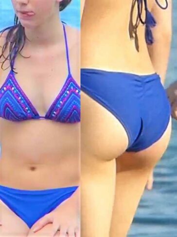 Blue Bikini Young Teen Awesome Ass