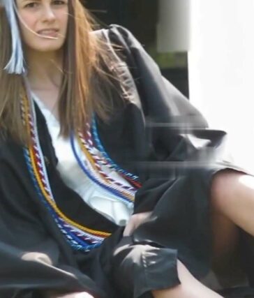 Graduation Panty Flashes Part1