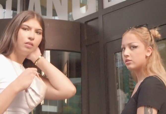 Hard Busted By Two Hot Girls