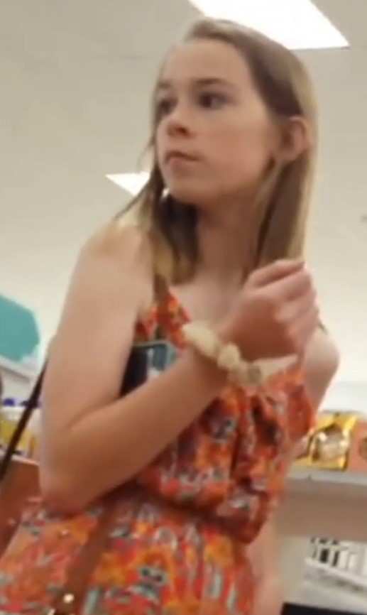 Skinny Teen In Summer Dress