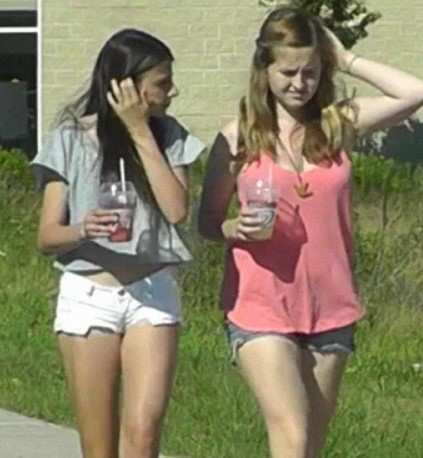 Three JB Teens In Shorts