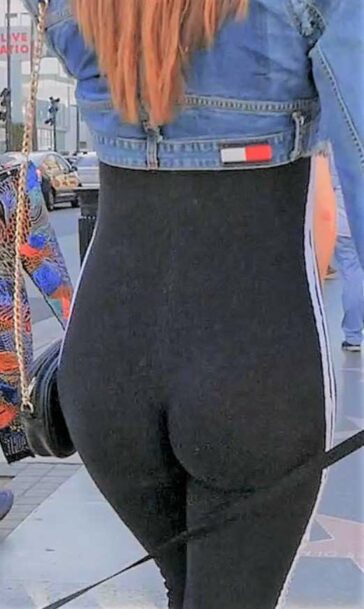 Jaw Dropping Ass Teen In Bodysuit