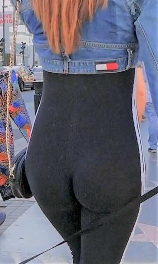 Jaw Dropping Ass Teen In Bodysuit