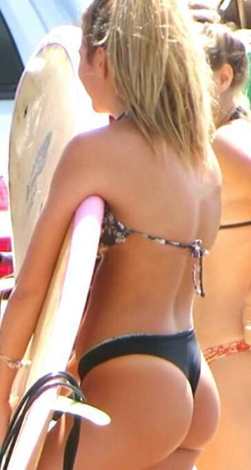 Busted By Surfer Teen In Thong