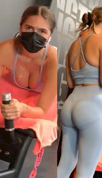 Candid Leggings Gym Girls Compilation Part79