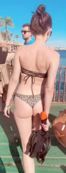 Skinny Teen In Thong Creepshot