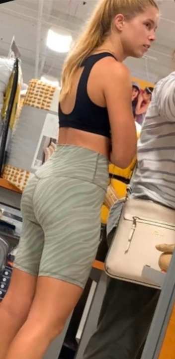 Hot Daughter In Leggings Busted