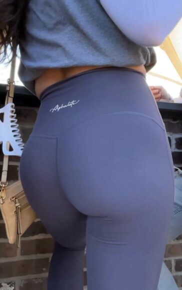 Alphalete Leggings Blonde Fit Ass
