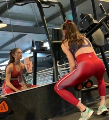 Candid Leggings Gym Girls Compilation Part107