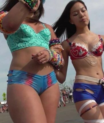 Candid Rave Girls Part18