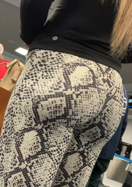 Snake Skin Lulu Leggings