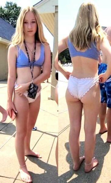 Tight Ass Cute Teen In Bikini