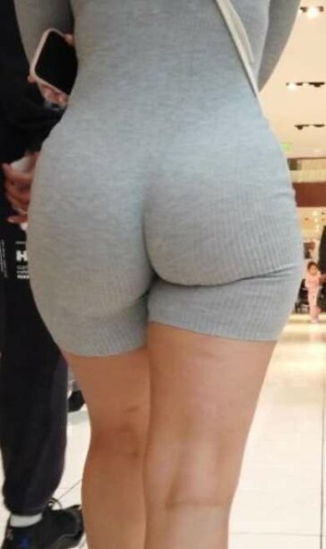 Candid PAWG In Bodysuit