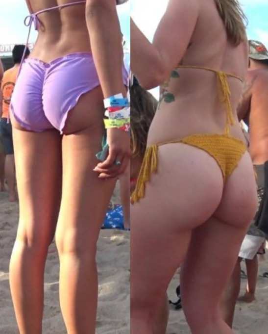 2 Sexy Beach Girls In Bikini Dancing
