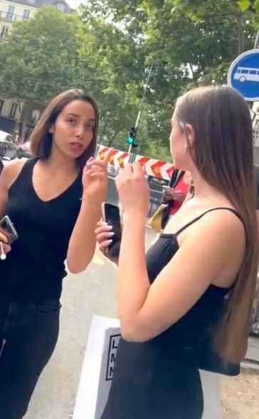 Busted By French Girl