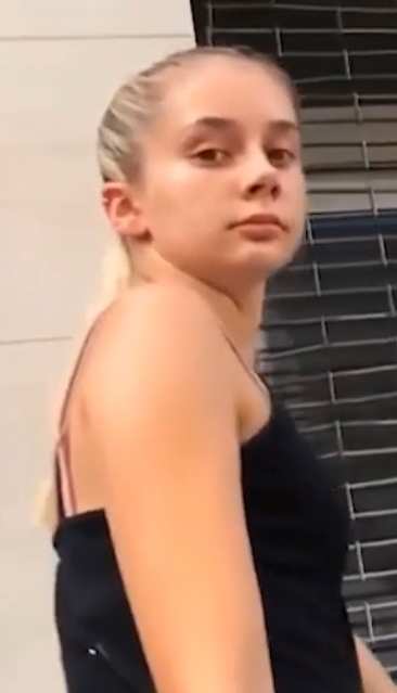 Teen In Shorts Busted