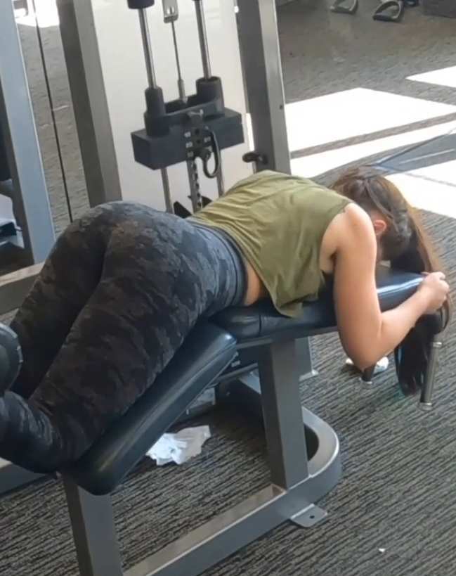 Candid Leggings Gym Girls Compilation Part152