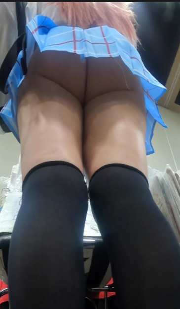 Blonde Schoolgirl Upskirt