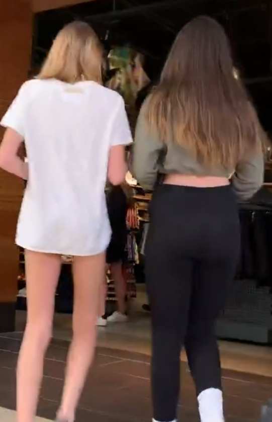 Two JB Teens Shopping