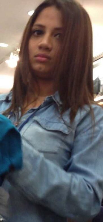 Busted By Hot Latina Girl In Leggings