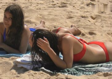 Busted By Young Bikini Teens In Thong
