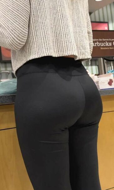 Black Leggings Juicy Ass Hottie