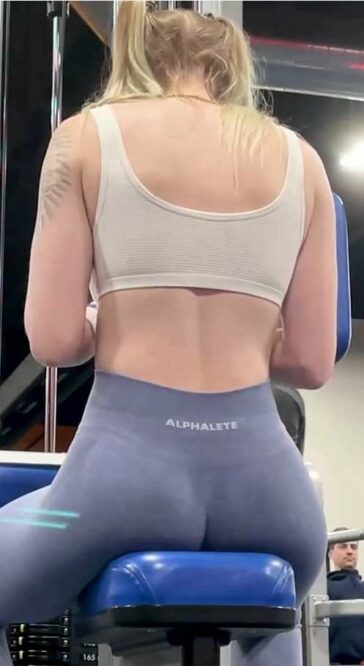 Candid Leggings Gym Girls Compilation Part219