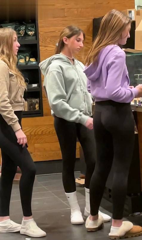 JB Teens Trio In Black Leggings
