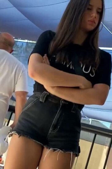 Two Skinny Teens In Shorts