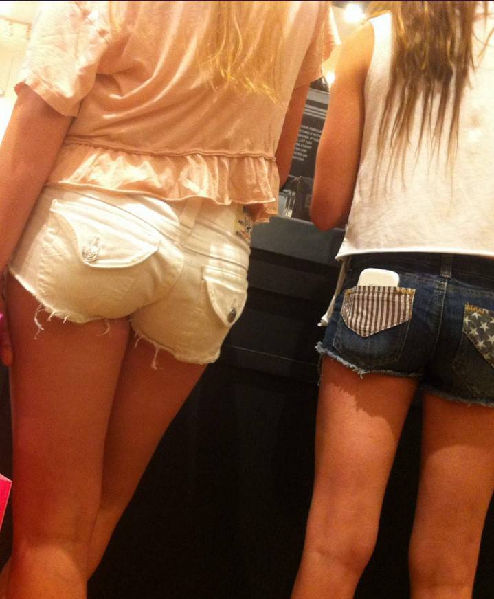 JB Teen Duo In Denim Shorts Shopping