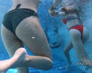 Young Teens In Bikini - Underwater Candid Part8