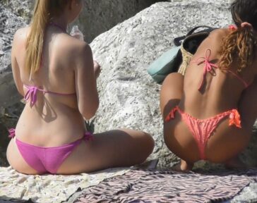 Two Girls In Bikini Creepshot