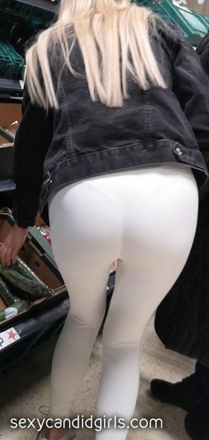 White Leggings Blonde VTL
