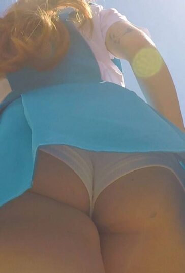 Busted Hard Upskirting GF Had To Delete Video and Recover It